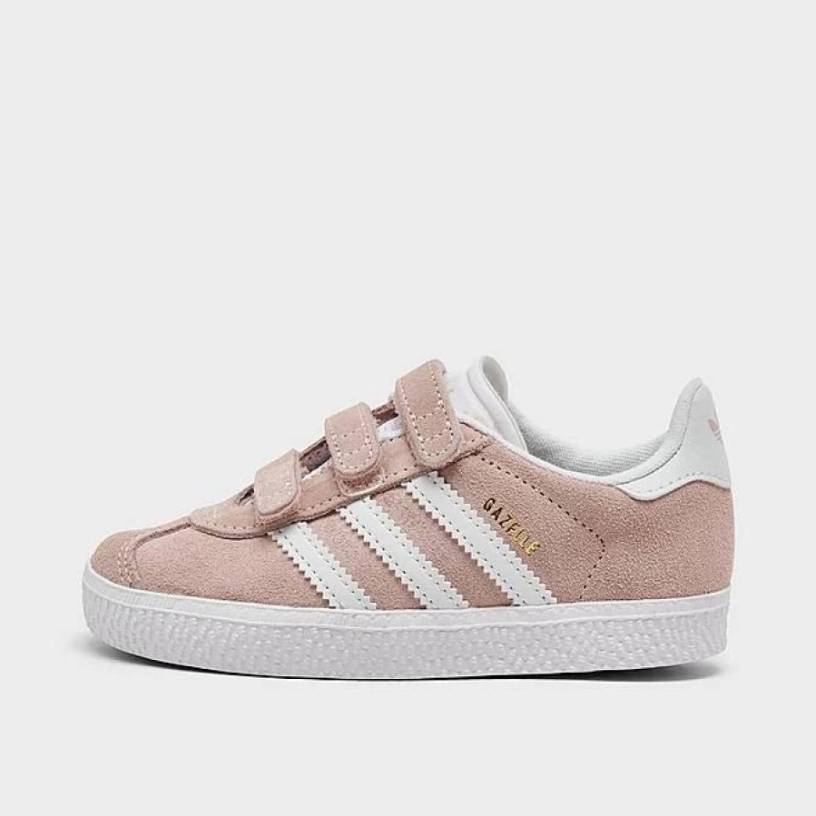 Kids * | Kids' Toddler Adidas Originals Gazelle Casual Shoes Icy Pink/Cloud White/Cloud White Ah2229 682