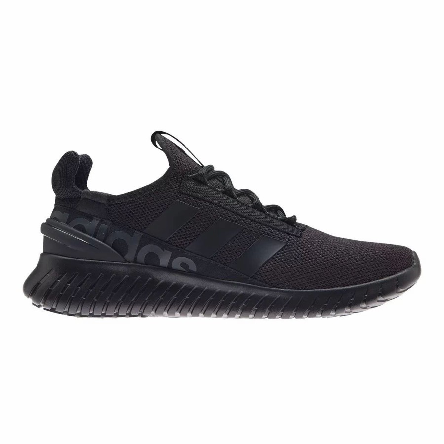 Shoes * | Adidas Men'S Kaptir 2.0 Shoes Sneakers Running Knit Cushioned Black/Black