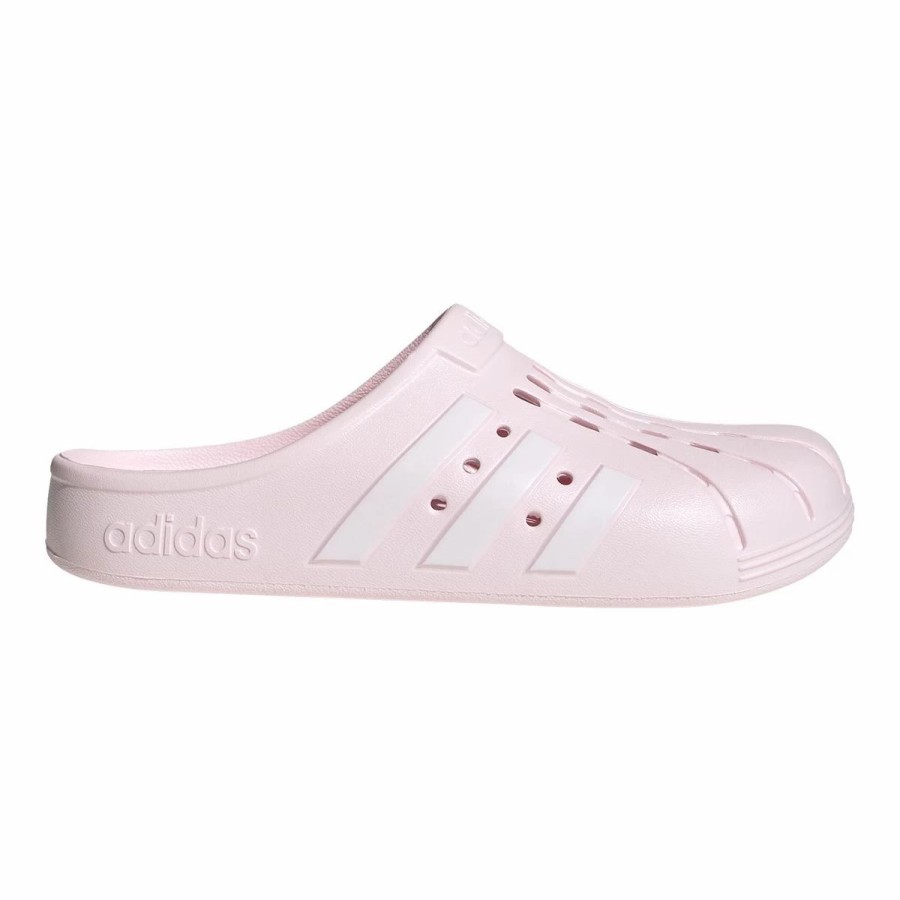 Shoes * | Adidas Women'S Adilette Clog Shower Sandals Garden Shoes Closed Toe Almostpink/Ftwrwhite