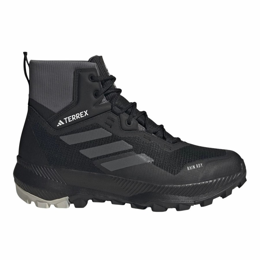 Shoes * | Adidas Women'S Terrex Rain.Rdy Hiking Shoes Cblack/Grefiv/Greone