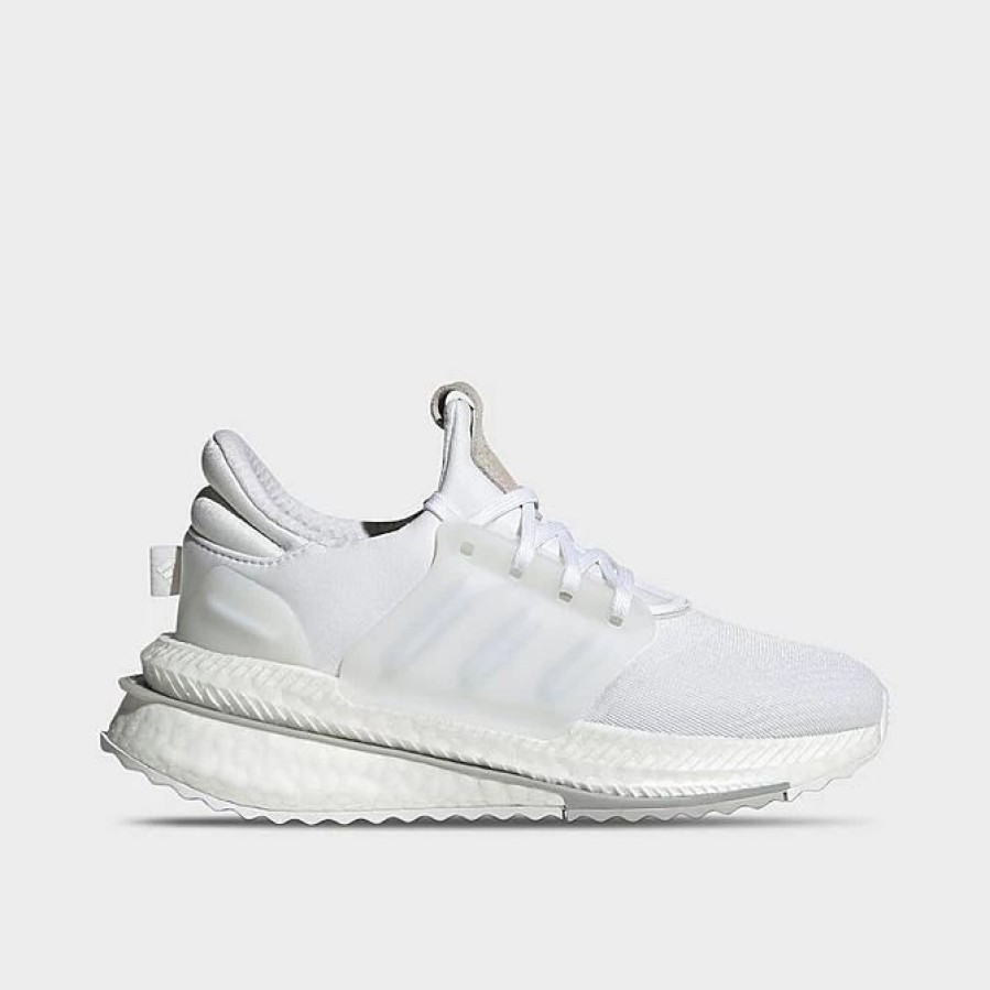 Kids * | Big Kids' Adidas X_Plr Boost Running Shoes Cloud White/Crystal White/Cloud White Ie6904 100