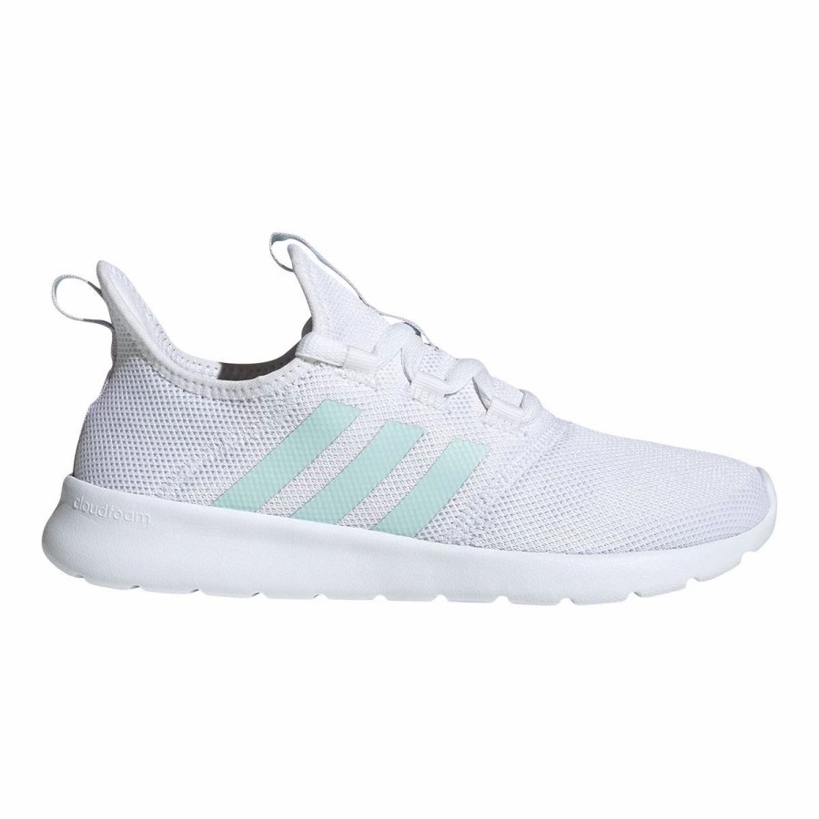 Shoes * | Adidas Women'S Cloudfoam Pure 2.0 Shoes White/Mint