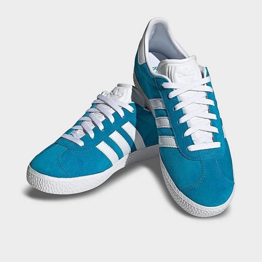 Kids * | Big Kids' Adidas Originals Gazelle Casual Shoes Pantone/Cloud White/White Hp2880 450